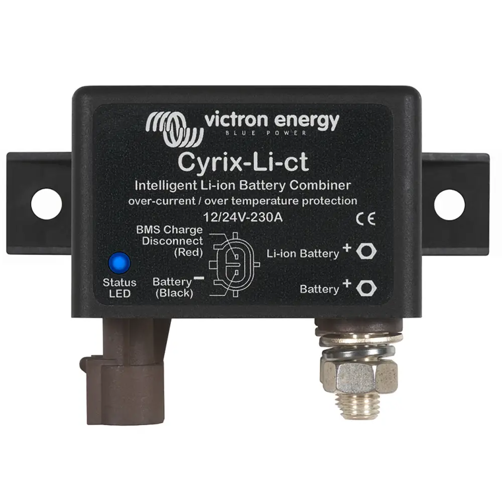 Victron Cyrix-Li-ct 12/24V-230A Intelligent Li-Ion Battery Combiner [CYR010230412] - Battery Management