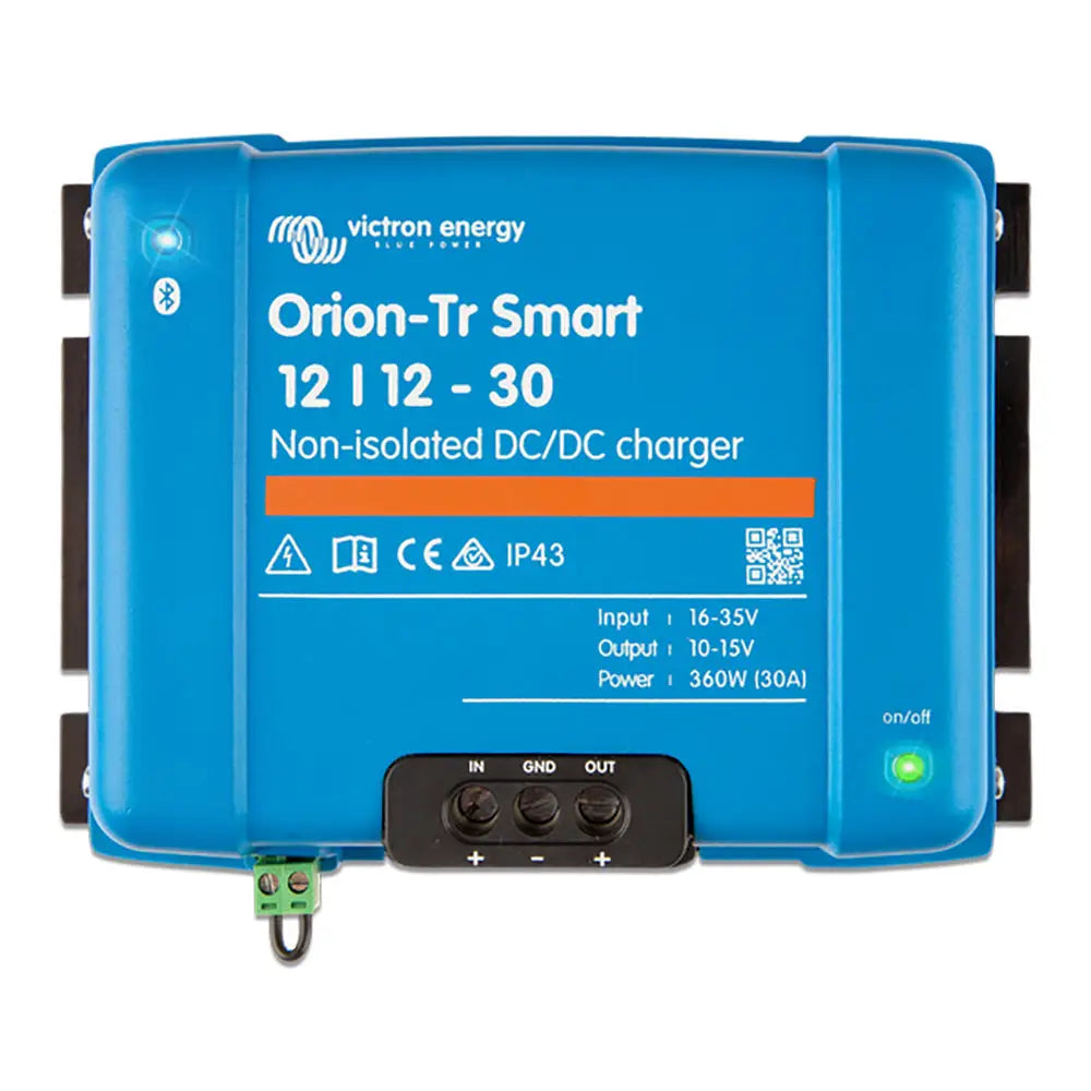 Victron Energy Orion-TR Smart 12/12-30 30A (360W) Non-Isolated DC-DC Charger or Power Supply [ORI121236140] - Battery