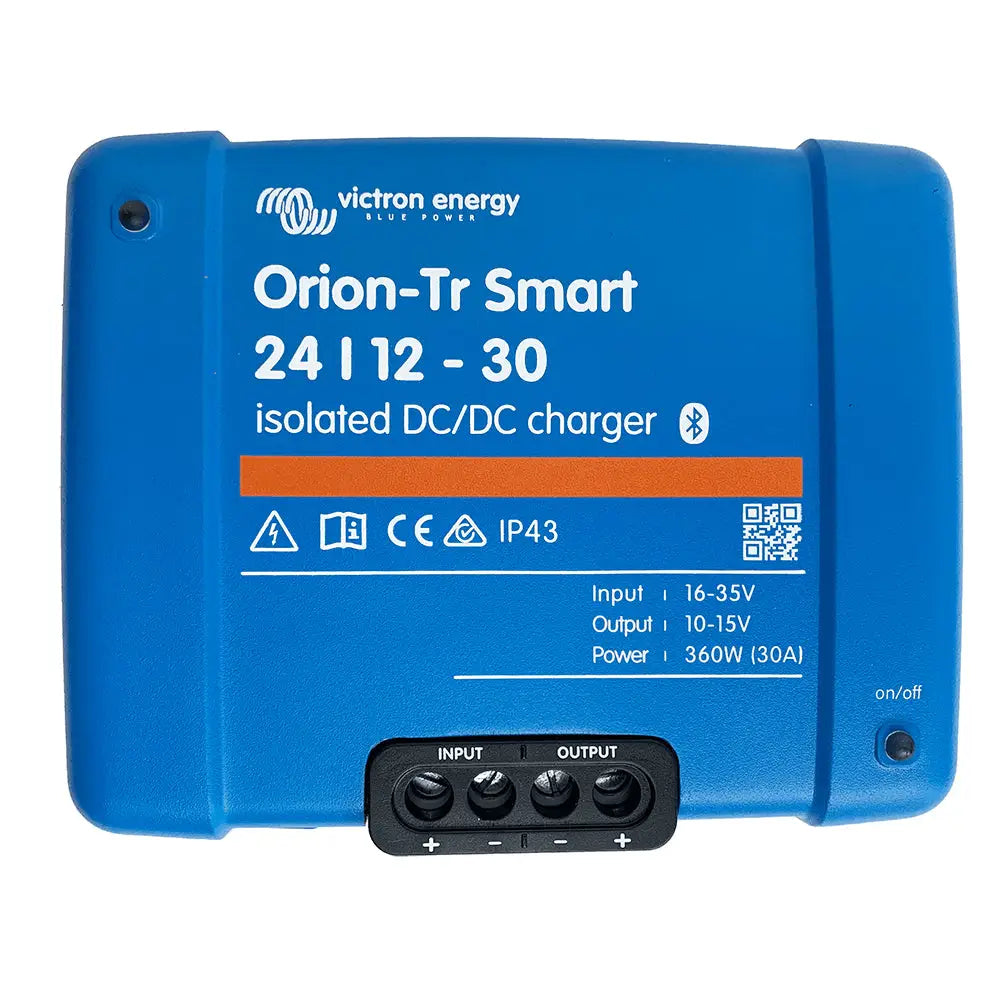 Victron Energy Orion-TR Smart 24/12-30 30A (360W) Isolated DC-DC Charger or Power Supply [ORI241236120] - DC to DC