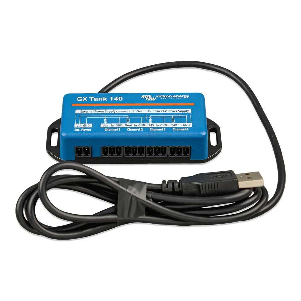 Victron GX Tank 140 Tank Monitoring f/4-20 MA 1-10VDC Sensors - Monitors Up to 4 Sensors *Sensor Not Included