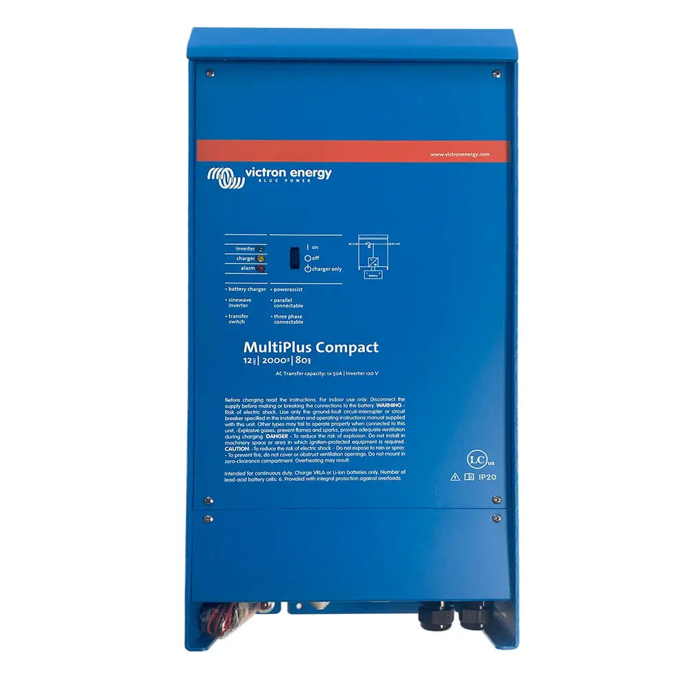 Victron MultiPlus Compact 12/2000/80-150 120V VE.Bus UL Approved [CMP122200102] - Charger/Inverter Combos