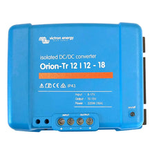 Victron Orion-TR DC-DC Converter - 12 VDC to 12 VDC - 18AMP Isolated [ORI121222110] - DC to DC Converters