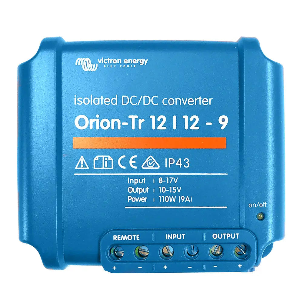 Victron Orion-TR DC-DC Converter - 12 VDC to 12 VDC - 9AMP Isolated [ORI121210110R] - DC to DC Converters