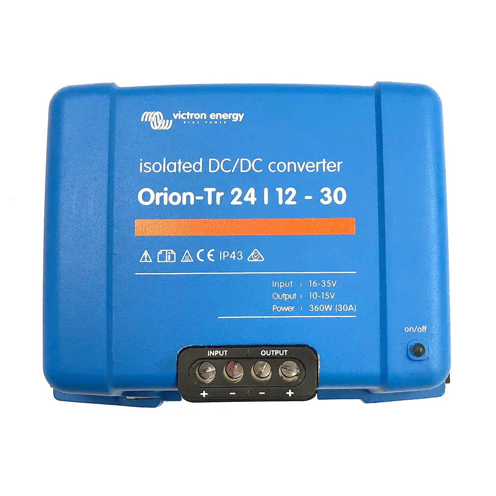 Victron Orion-TR DC-DC Converter - 24 VDC to 12 VDC - 30AMP Isolated [ORI241240110] - DC to DC Converters