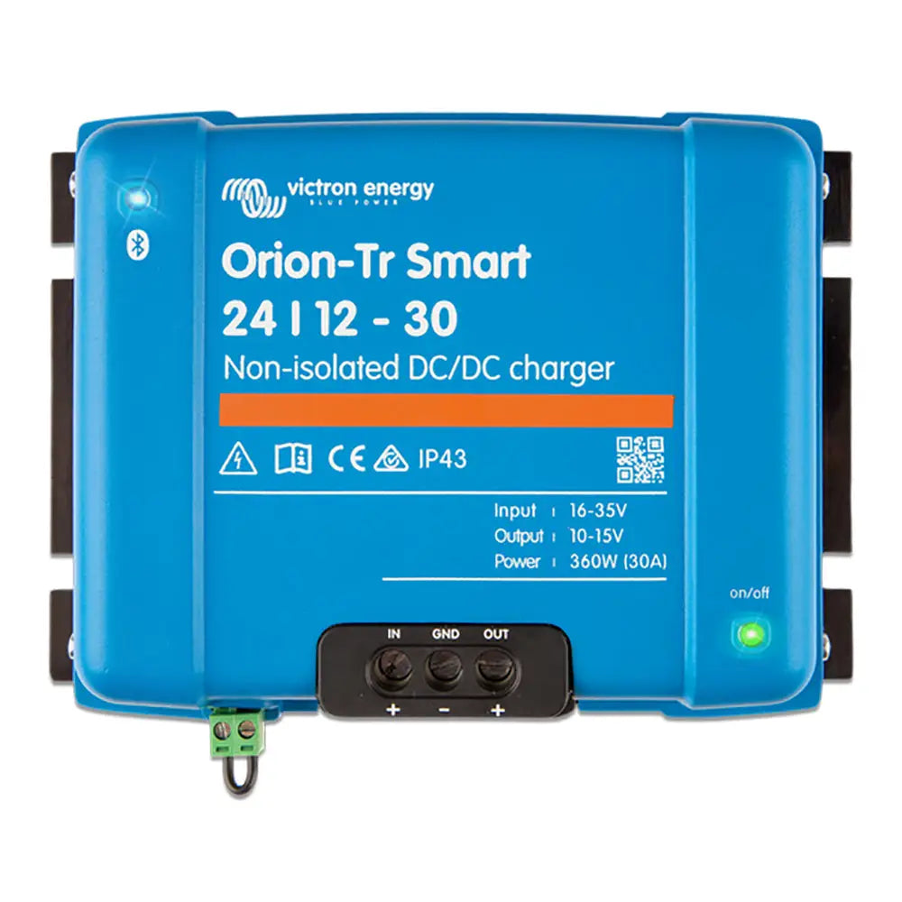 Victron Orion-TR Smart 24/12-30 30A (360W) Non-Isolated DC-DC Charger or Power Supply [ORI241236140] - DC to DC