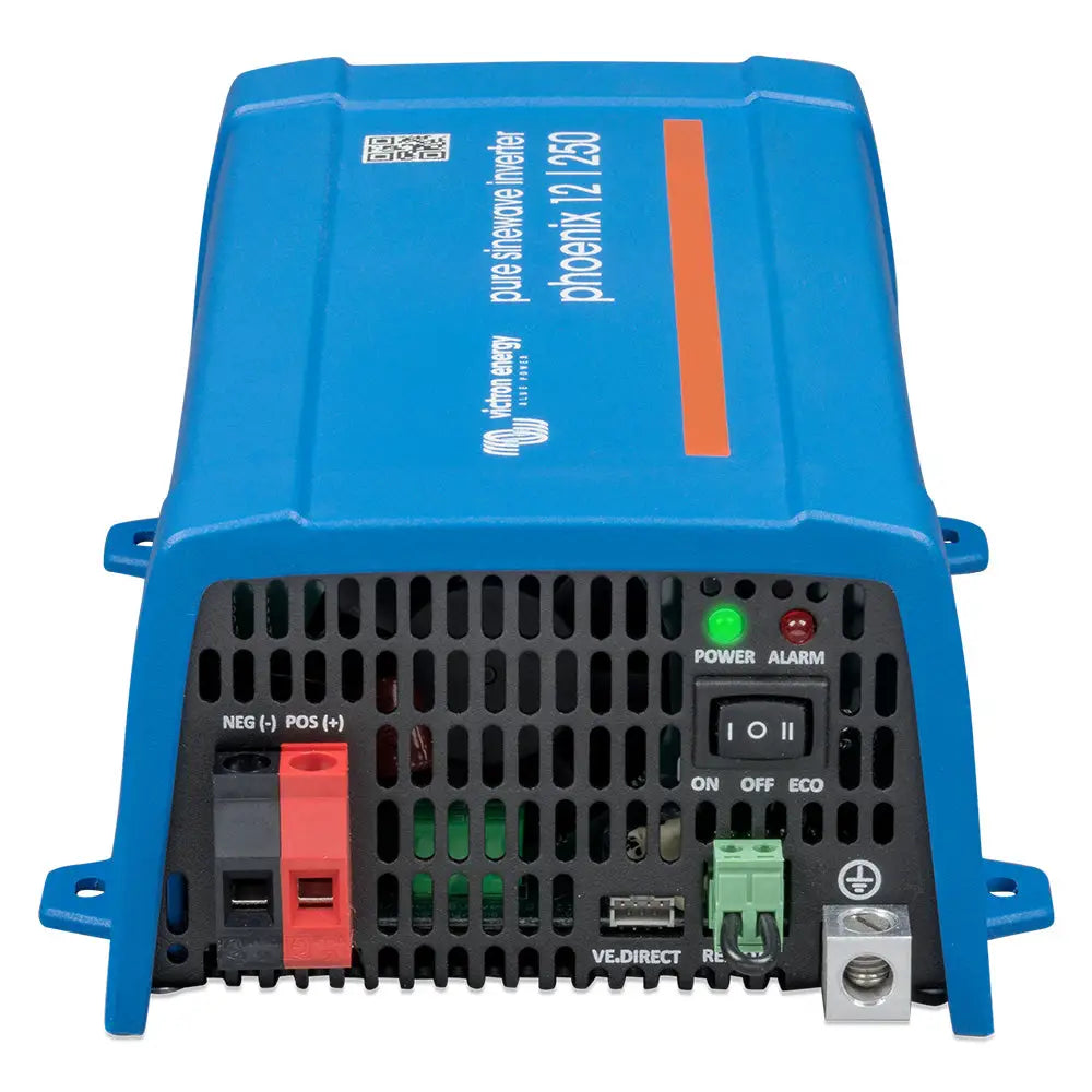 Victron Phoenix Inverter 12/250 - 120V - VE.Direct NEMA 5-15R - Single Outlet - 200W [PIN122510500] - Inverters