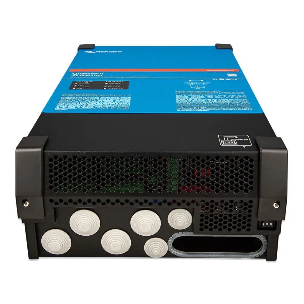 Victron Quattro-II - 12/3000 - 120-50/50 - 2X 120V [QUA122305130] - Charger/Inverter Combos