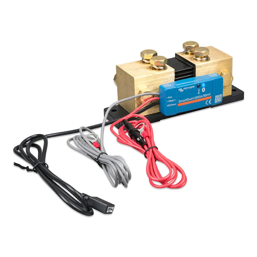 Victron SmartShunt 2000A/50MV IP65 Bluetooth Battery Monitor [SHU065220050] - Meters & Monitoring
