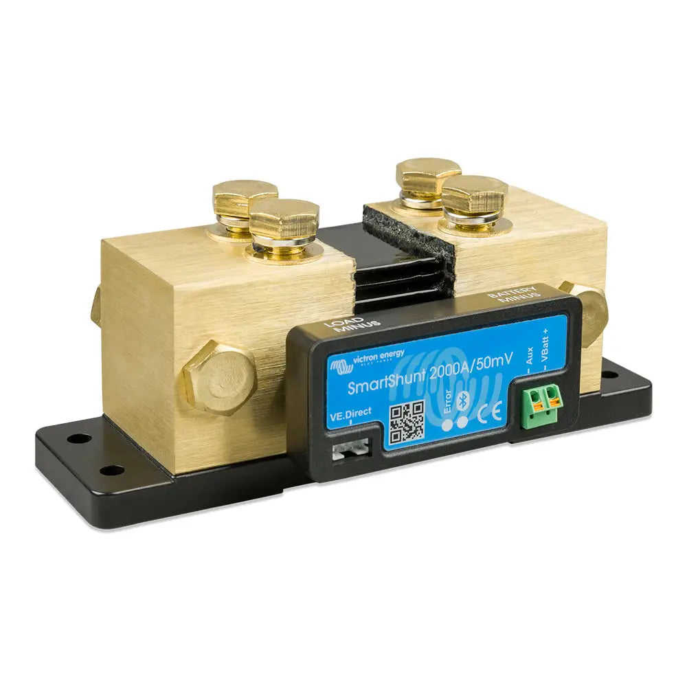 Victron SmartShunt 2000AMP/50MV Bluetooth Smart Battery Shunt [SHU050220050] - Meters & Monitoring