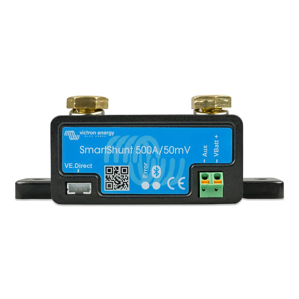 Victron SmartShunt 500AMP/50MV Bluetooth Smart Battery Shunt [SHU050150050] - Meters & Monitoring