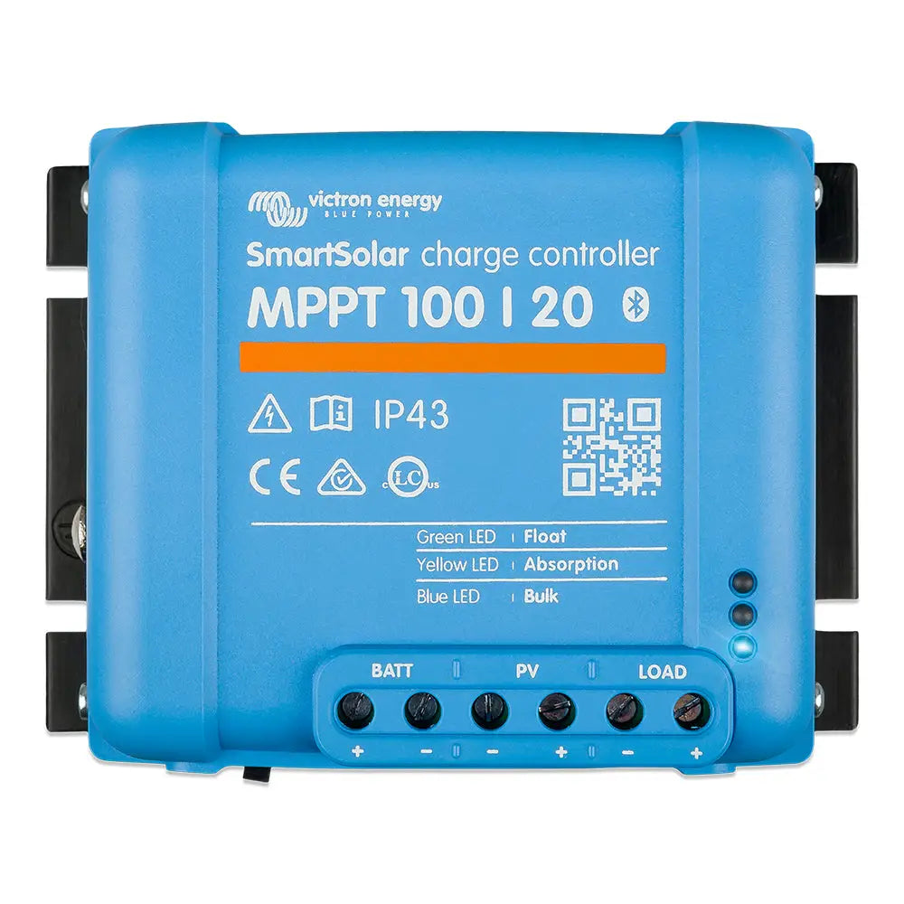 Victron SmartSolar MPPT 100/20 - Up to 48 VDC - UL Approved [SCC110020160R] - Battery Chargers