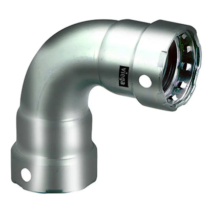 Viega MegaPress 1/2’’ 90 Stainless 304 Elbow - Double Press Connection - Smart Connect Technology [95005] - Fittings