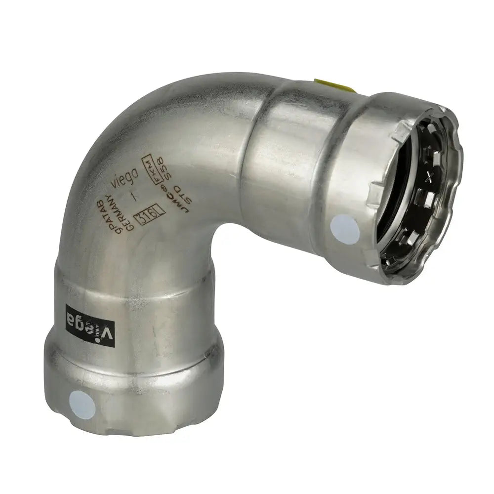 Viega MegaPress 316 FKM 1-1/2’’ 90 Degree Elbow [91715] - Fittings