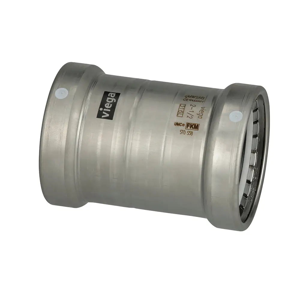 Viega MegaPress 316 FKM 3’’ Slip Coupling w/o Stop [98365] - Fittings