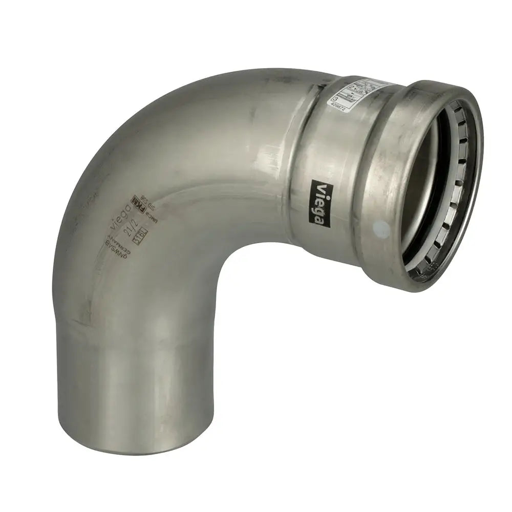 Viega MegaPress 316 FKM 4’’ 90 Degree Street Elbow [98400] - Fittings