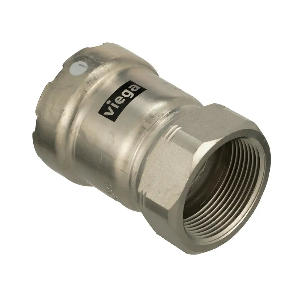 Viega MegaPress 316 FKM FPT Adapter - 1-1/4’’ x 1-1/4’’ (FPT) [91255] - Fittings