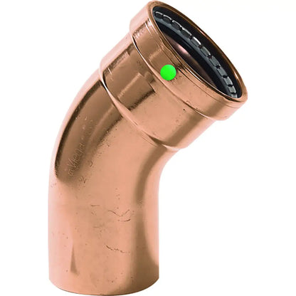 Viega ProPress - 2-1/2’’ - 45 Copper Elbow - Street/Press Connection - Smart Connect Technology [20668] - Fittings