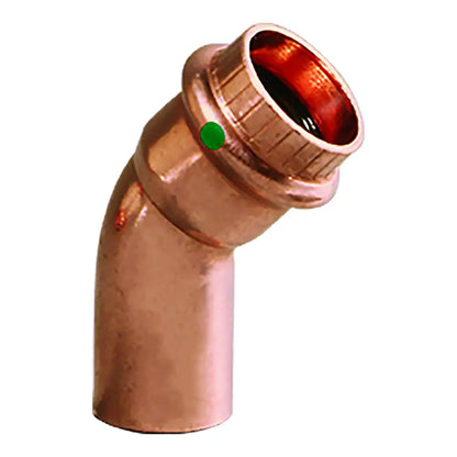 Viega ProPress 2’’ 45 Copper Elbow - Street/Press Connection - Smart Connect Technology [77073] - Fittings