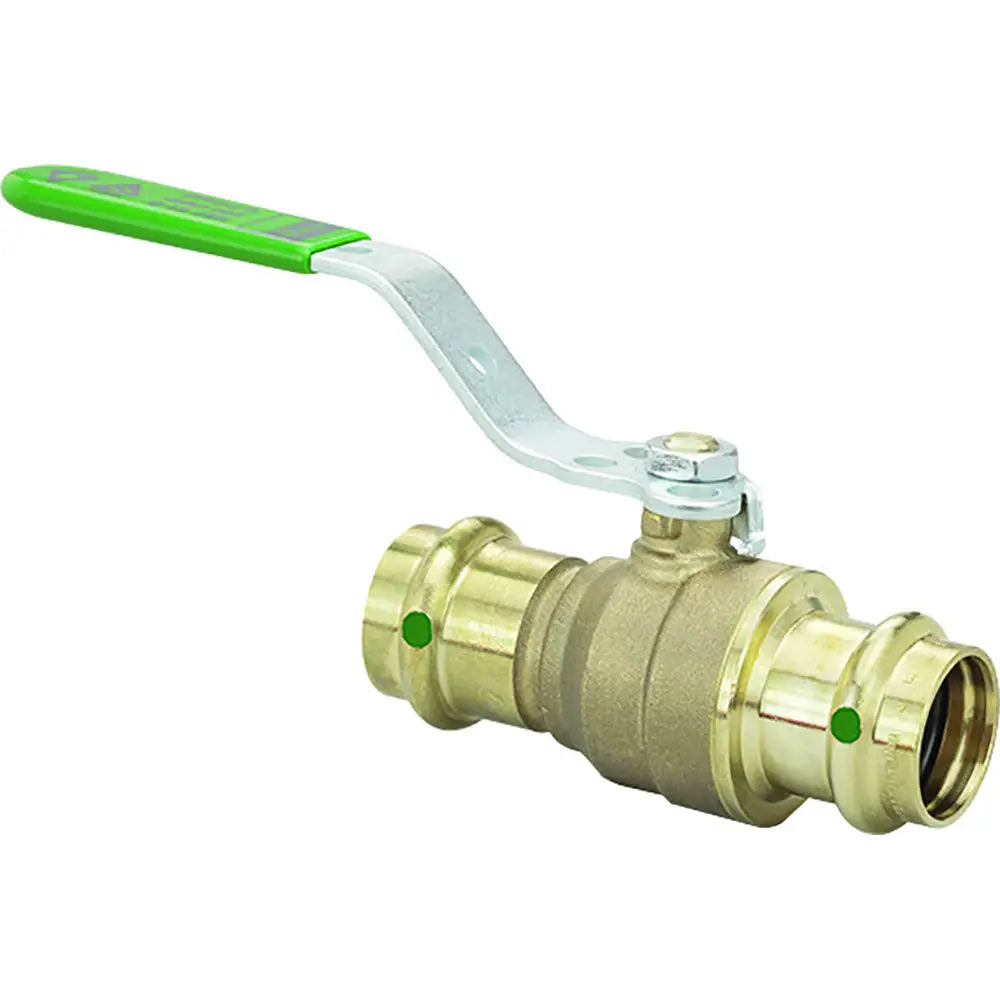 Viega ProPress 3/4’’ Zero Lead Bronze Ball Valve w/Stainless Stem - Double Press Connection - Smart Connect Technology