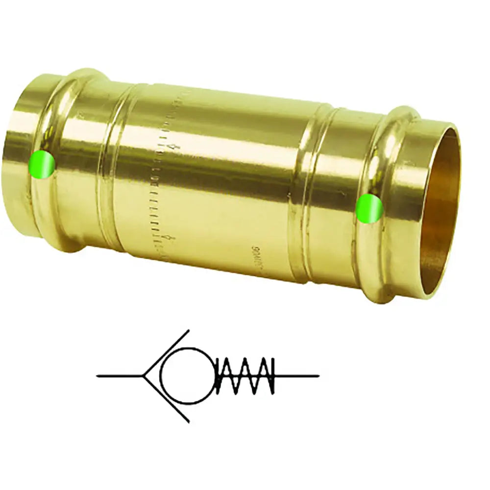 Viega ProPress 3/4’’ Zero Lead Check Valve - Double Press Connection - Smart Connect Technology [79040] - Fittings