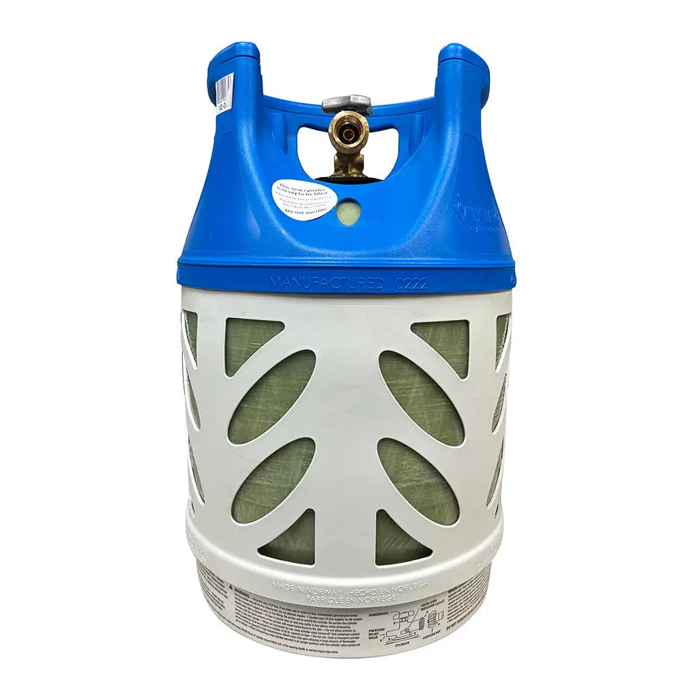 Viking Cylinders 17lb Vertical Fiberglass Composite LPG Cylinder w/Type 1 Valve - OPD DOT TC Approved [1420-0017]