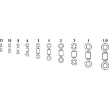 VMC SSRS Stainless Steel Rolling Swivel #6VP - 100lb Test *50-Pack [SSRS#6VP] - Fishing Accessories