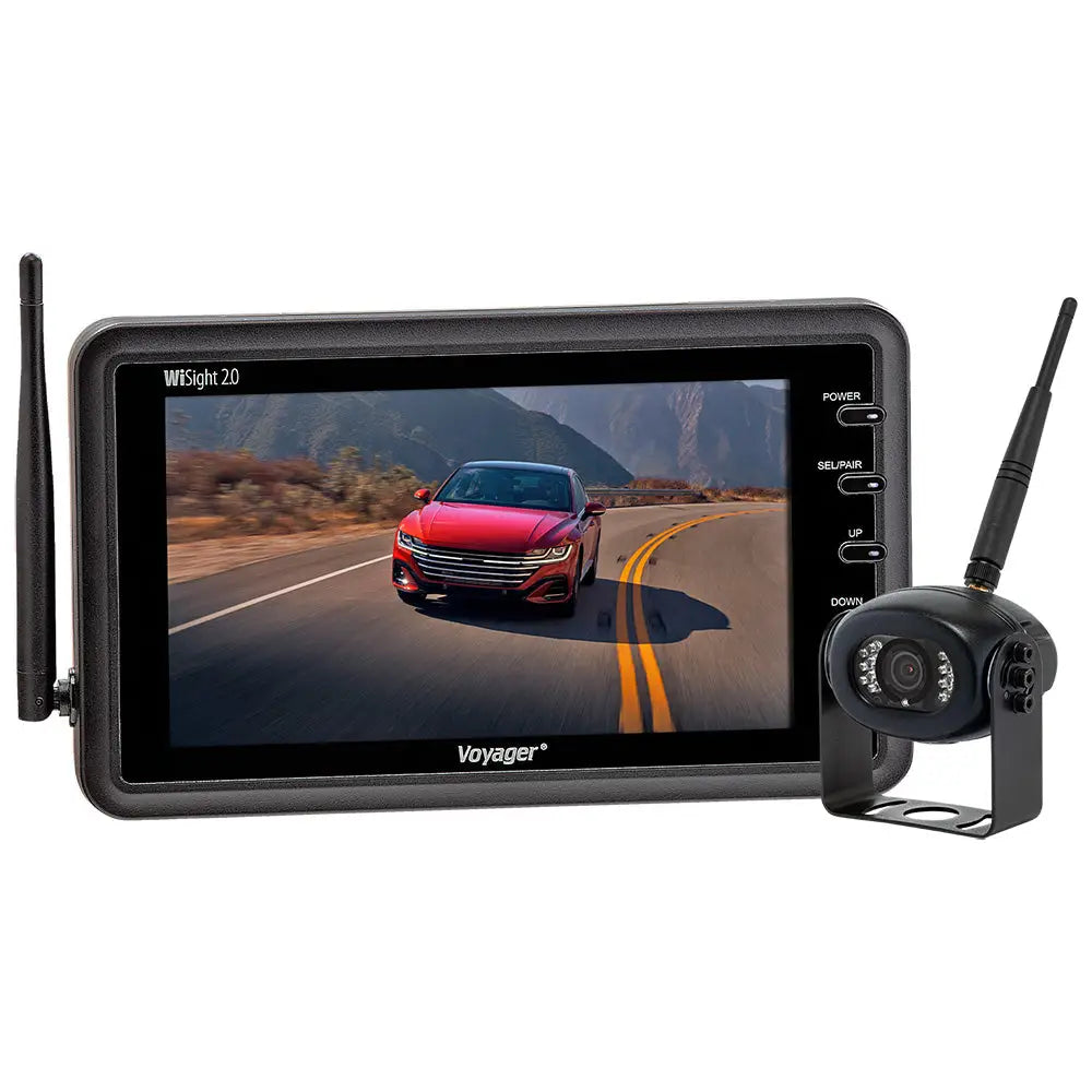 Voyager WiSight 2.0 - 7’’ Monitor w/Camera - Wireless [WVSXS70] - Cameras & Monitors