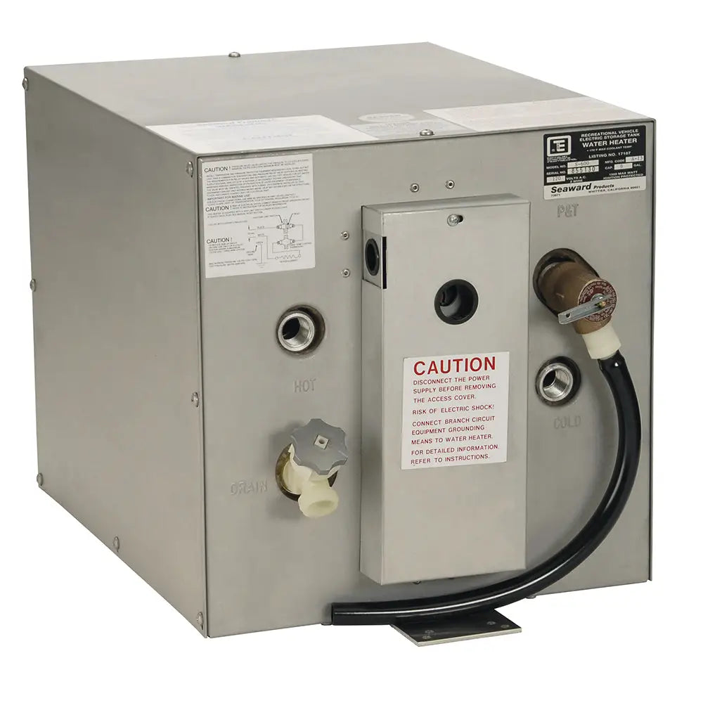 Whale Seaward 6 Gallon Hot Water Heater w/Rear Heat Exchanger - Galvanized Steel - 240V - 1500W [S650] - Hot Water