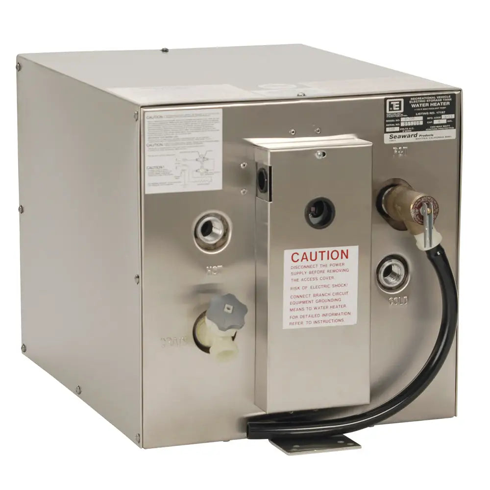 Whale Seaward 6 Gallon Hot Water Heater w/Rear Heat Exchanger - Stainless Steel - 120V - 1500W [S700] - Hot Water