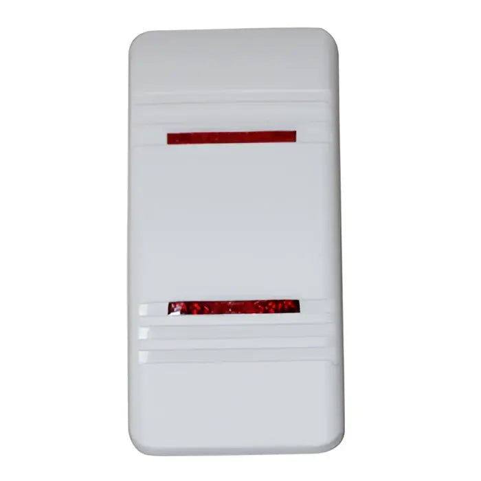 White Actuator 2 Red Lens - Aftermarket