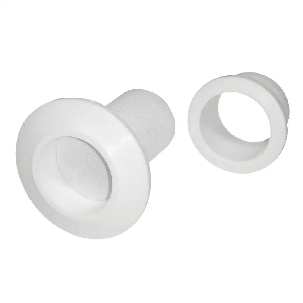 White T-H Marine Recessed Scupper Flapper Drains - Accessories