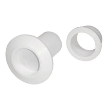 White T-H Marine Recessed Scupper Flapper Drains - Accessories