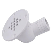 T-M Marine 90-Degree Cockpit Scupper Drain - White [CSD-92-DP] - Accessories