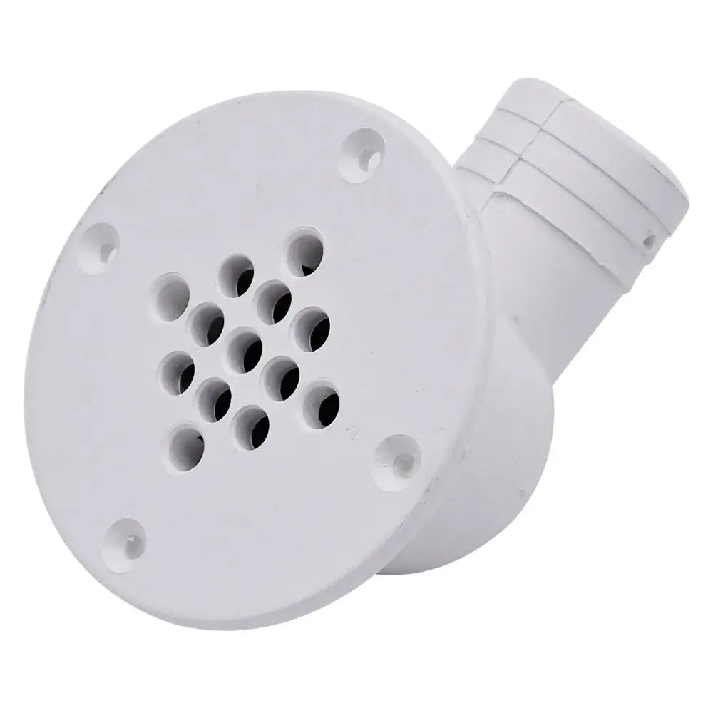 T-M Marine 90-Degree Cockpit Scupper Drain - White [CSD-92-DP] - Accessories