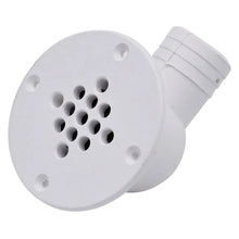 T-M Marine 90-Degree Cockpit Scupper Drain - White [CSD-92-DP] - Accessories