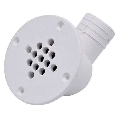 T-M Marine 90-Degree Cockpit Scupper Drain - White [CSD-92-DP] - Accessories