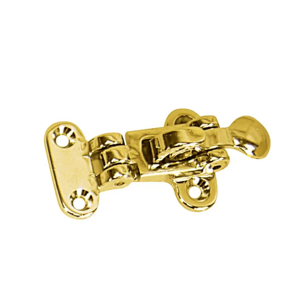 Whitecap Anti-Rattle Hold Down - Polished Brass [S-0054BC] - Latches