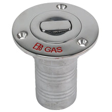 Whitecap Bluewater Push Up Deck Fill - 1-1/2’’ Hose - Gas [6993CBLUE] - Deck Fills