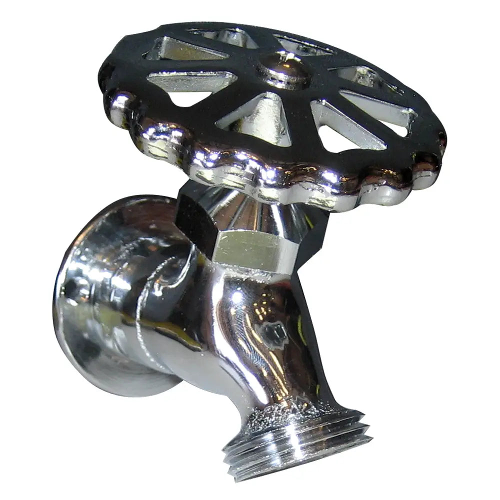 Whitecap C.P. Brass Sillcock 1-5/8’’ Base 3-3/16 Depth [P-2452C] - Fittings