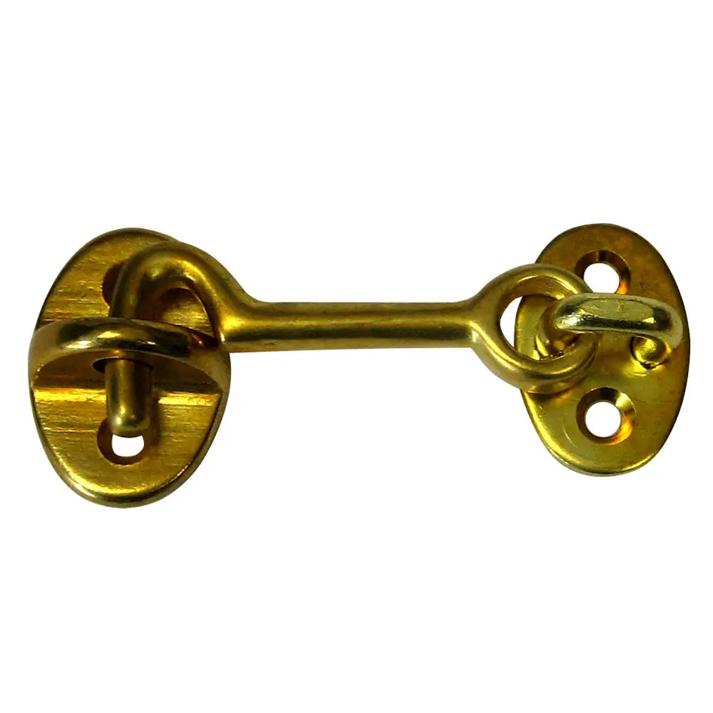 Whitecap Cabin Door Hook - Polished Brass - 2’’ [S-1401BC] - Latches