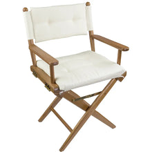 Whitecap Directors Chair w/Cream Cushion - Teak [61043] - Teak
