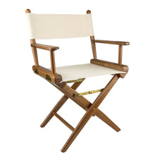 Whitecap Directors Chair w/Natural Seat Covers - Teak [60044] - Teak