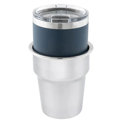Whitecap Extra Large Stainless Steel Flush Cupholder [S-3507C] - Deck / Galley