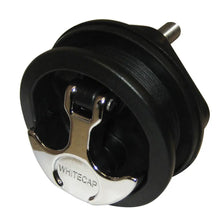 Whitecap T-Handle Latch - Chrome Plated Zamac/Black Nylon - No Lock - Freshwater Use Only [S-0230BC] - Latches