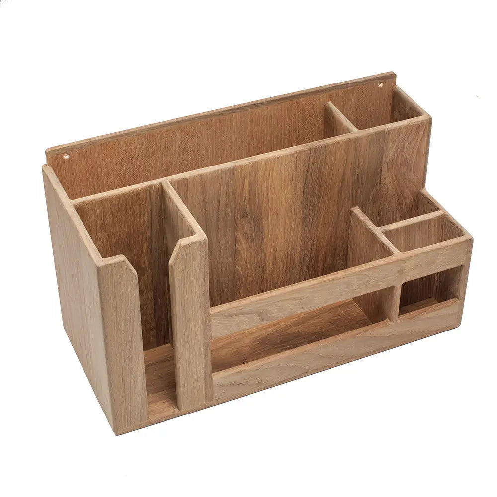 Whitecap Teak Dish/Cup/Utensil Holder [62404] - Teak