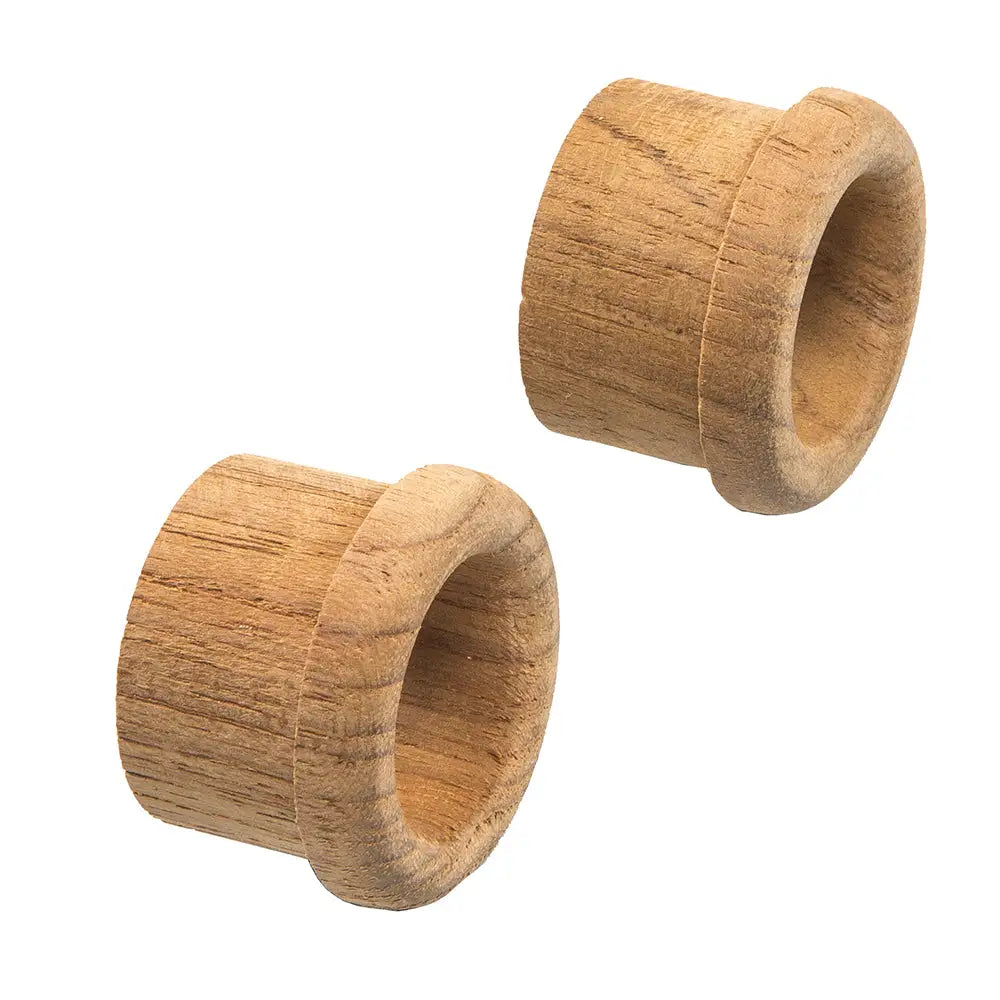 Whitecap Teak Finger Pull - 5/8’’ Barrel Length - 2 Pack [60145-A] - Teak
