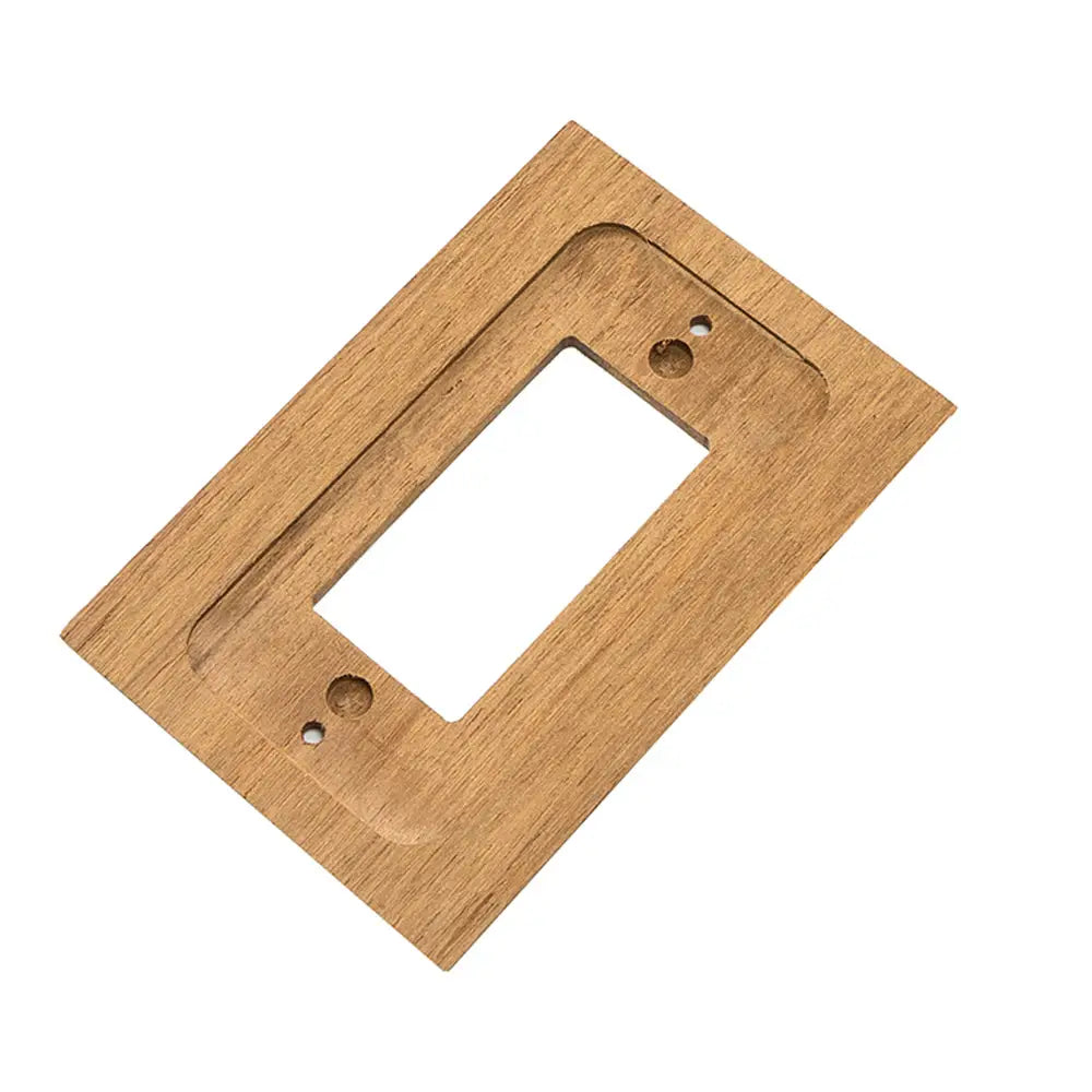 Whitecap Teak Ground Fault Outlet Cover/Receptacle Plate [60171] - Teak