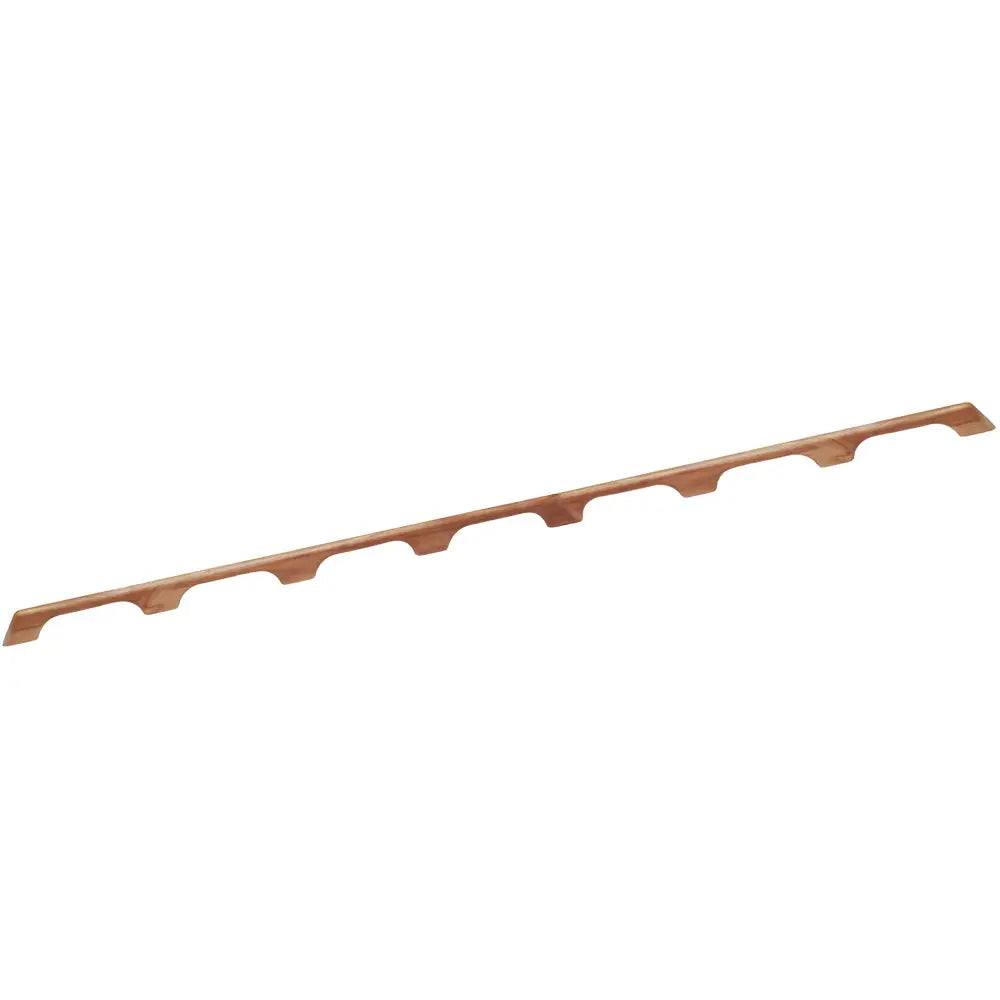 Whitecap Teak Handrail - 7 Loops - 73’’L [60112] - Grab Handles