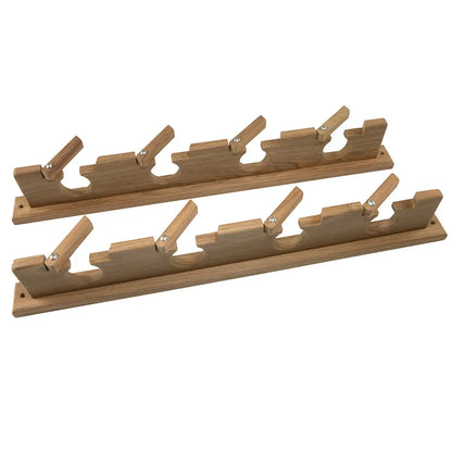 Whitecap Teak Lock-In Four-Rod Storage Rack [60620] - Teak