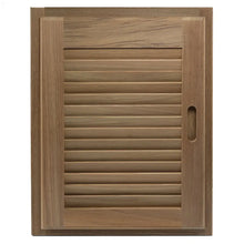 Whitecap Teak Louvered Door & Frame - Right Hand - 15’’ x 20’’ [60724] - Teak